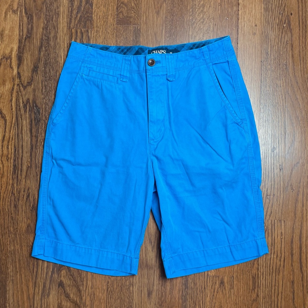 Blue shorts